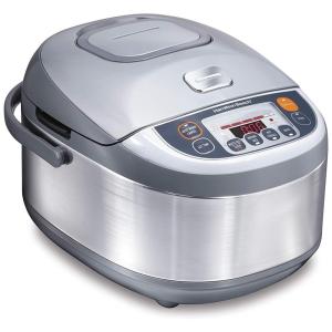 Advanced Multifuncional, Fuzzy Logic Panela de Arroz e Vaporizador de Alimentos, 16 Xícaras Cozidas 8 Não Cozidas, Digital e Programável