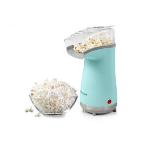 Pipoqueira de Ar Quente Nostalgia 3,8 Litros: Pipocas Crocantes sem Óleo - Medidor de Milho - Design em Inox Aqua - Saúde e Sabor!