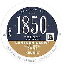 Cápsulas de Café Lantern Glow Torra Leve 60u 1850 por, FOLGERS COFFEE, Marrom