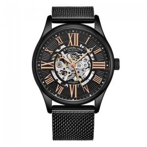 Relógio Masculino Stuhrling Atrium 3942 Automático 42mm, Preto