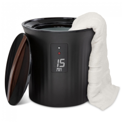 Aquecedor de Toalha Elétrico até 1Toalha com Display de LED e Configurações de Temporizador, 110V, LiveFine, Preto