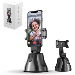Suporte para Celular com Rastreamento de Rosto 360 Automático, JOURMIND, Branco