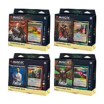 Magic: The Gathering Fallout Pacote de Decks de Comandante - Inclui todos os 4 Decks Hail Caesar, Scrappy Survivors, Science! e Mutant