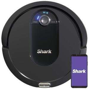 Aspirador de Pó Robô IQ, com navegação avançada, WiFi, multifunção, preto, 110v, SHARK AV993, Preto