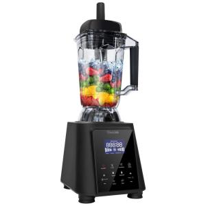 WantJoin Liquidificador Profissional de 2.5L com Painel LCD Digital, 1800W, 110V, Preto