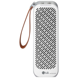 Purificador de ar portátil, pequeno e leve ultra silencioso, LG AP151MWA1, branco