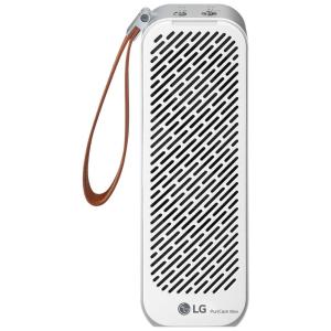 Purificador de ar portátil, pequeno e leve ultra silencioso, LG AP151MWA1, branco
