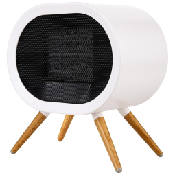 Aquecedor de Cerâmica Elétrico Portátil, 3 Configurações, 1000W, 110v, BABYEXO, Branco