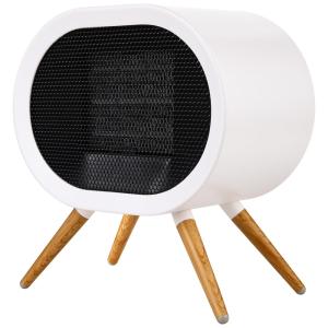 Aquecedor de Cerâmica Elétrico Portátil, 3 Configurações, 1000W, 110v, BABYEXO, Branco