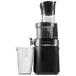 Centrifuga de Frutas 2 em 1 Faz Sorvete de Frutas com Calha de Alimentação Grande, Fácil Limpeza e Autoalimentação, 110V 200W, AAOBOSI, Azul