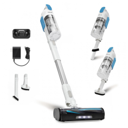 Aspirador de Pó Sem Fio LEVOIT, 50 Min de Autonomia, Sucção Poderosa, Recarregável, Leve e Versátil para Carpetes e Pisos - 110V