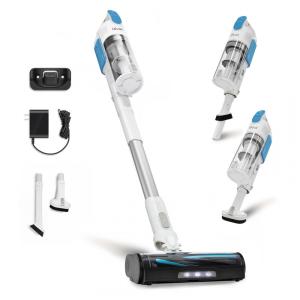 Aspirador de Pó Sem Fio LEVOIT, 50 Min de Autonomia, Sucção Poderosa, Recarregável, Leve e Versátil para Carpetes e Pisos - 110V