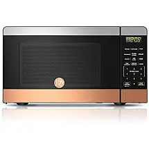 Micro Ondas de Bancada em Aço Inoxidável 19L com 6 Programas, 110V 700W, JOY, Prata