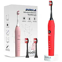 Escova Dental Elétrica DIKLA 4 Modos Recarregável Vermelho