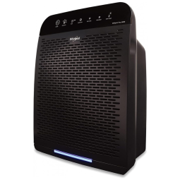 Purificador de Ar com Carvão Ativado Modo Smart Auto para 47 m2, 110V Whirlpool WPPRO2000B, Preto
