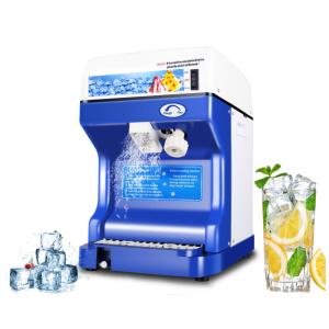 Máquina de Raspadinha Elétrica Produz até 120 kg, h 250W, 110v, YJINGRUI, Azul