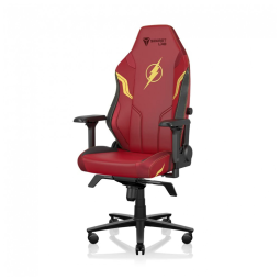 Cadeira Gamer Ergonômica Reclinável com Apoios 4D para Lombar e Cabeça, Secretlab Flash, Vermelha