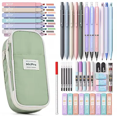 Kit escolar 50 peças Nicpro