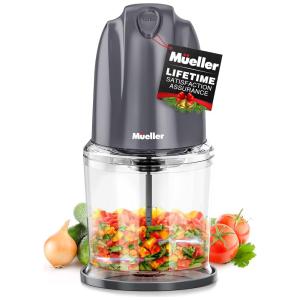 Mini Processador de Alimentos, Capacidade mL, 110v, MUELLER AUSTRIA FC 500, Cinza