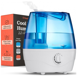 Umidificador Portátil Peach Street 2,2 Litros até 24H e Giratório em 360 , Azul