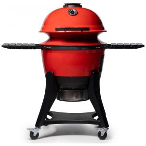 Churrasqueira a Carvão Portátil com Tampa e Termostato, Cor, KAMADO JOE KJ15040320, Vermelho