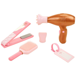 Maleta de Beleza para o Cabelo Coleção Estilo Princesa Disney, Rosa
