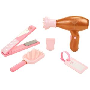 Maleta de Beleza para o Cabelo Coleção Estilo Princesa Disney, Rosa