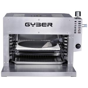 Forno a Gás 2 em 1 Portátil Automático de Liga de Aço, GYBER BF07, Prateado
