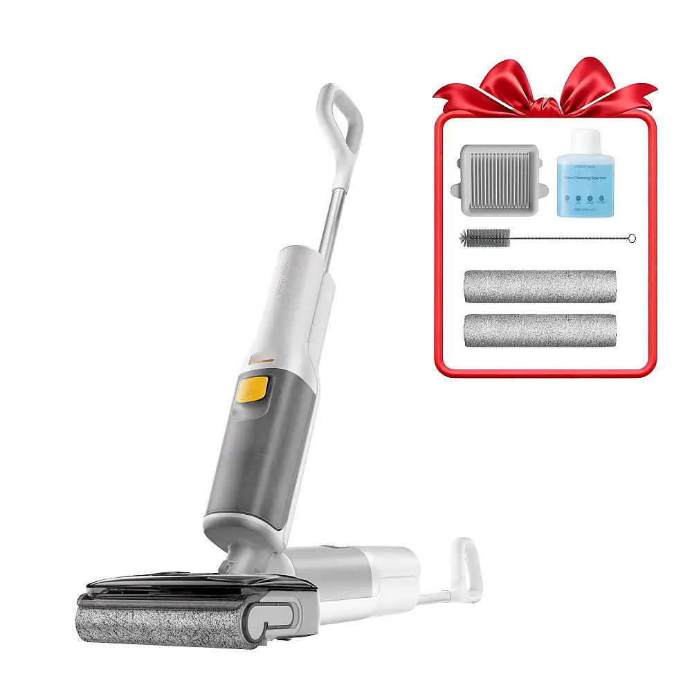 Lavadora e Aspiradora de Piso Roborock F25 GT Set 2-em-1 20000Pa Autolimpeza Branco