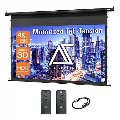 Tela de Projeção Motorizada AKIA
