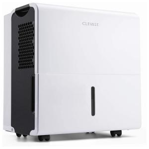 Desumidificador CLEVAST, Área até 139m2, Tanque 3L, Remoção 22L, Branco 110V