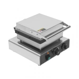Máquina de Waffle Profissional em Aço Inoxidável, 110V, LYNICESHOP, Prata