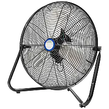 Ventilador de Piso Resistente com Motor de Alta Velocidade, 110V HiCFM 3500, Preto