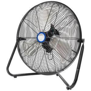 Ventilador de Piso Resistente com Motor de Alta Velocidade, 110V HiCFM 3500, Preto