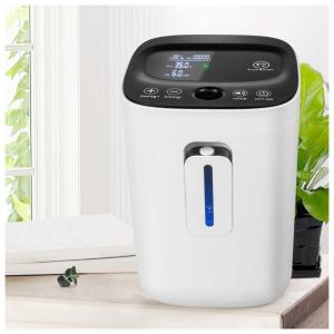 Sumay Concentrador de Oxigênio Portátil 6L, Funciona 24H, 110V, Branco