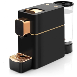 cutesun Mini Máquina de Espresso para Cápsulas Compatível com Nespresso Original - Café Espresso Rápido e Compacto Preto