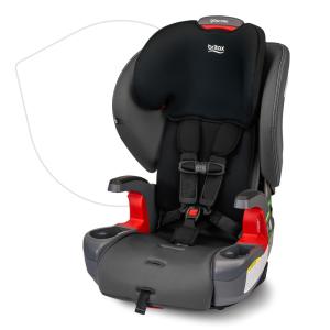 Assento Infantil Cadeira Automotiva com Base e 2 Posições Ajustáveis, BRITAX E1C199L, Cinza