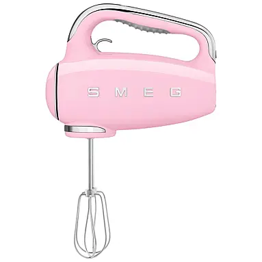 Batedeira Portátil SMEG Rosa Retrô