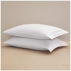 Conjunto de Fronhas de Cetim, Tamanho King, 2Un, Fronhas de Luxo Totalmente Macias, Sedosas e Brilhantes, H by Frette, Branca