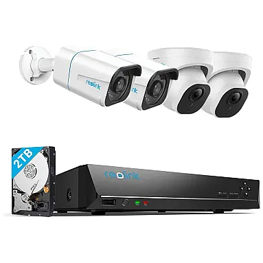 Câmeras de Segurança IP PoE