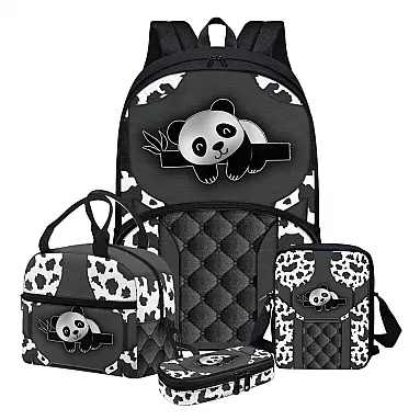 Mochila escolar gearider prata com