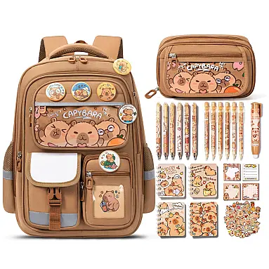 Mochila Fimibuke Capivara para Meninas