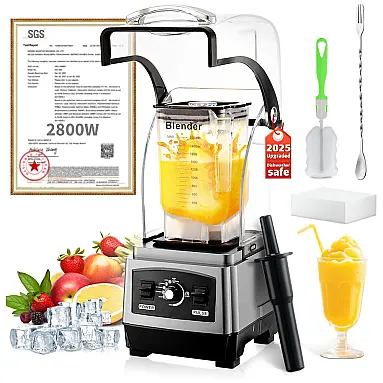 Liquidificador Profissional SVKLHY 2800W Motor