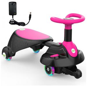 Carro Infantil Elétrico 2 em 1 1 Assento com Sons, ANPABO, Preto