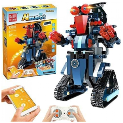 Kit de Construção Robô Inteligente Mould King STEM para Crianças de 8 a 14 Anos, ANYSUN 13002, Azul escuro