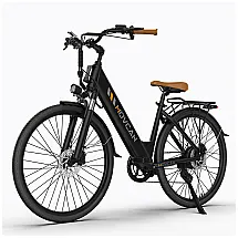 Bicicleta Elétrica V80 City Cruiser 26" 1000W 72 km/h Bateria 48V 13Ah Removível Autonomia 112 km Preta