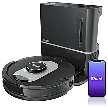 Aspirador de Pó Robô Shark RV2502AE com Conexão via APP WI FI, 110V, Preto