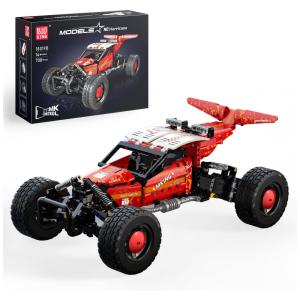 Kit de Construção Carro Off-Road com 708 Peças e Controle Remoto para Crianças Acima de 8 Anos, Mold King, Vermelho