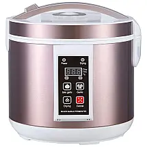 Máquina Fermentadora Automática 5L para Produzir Alho Negro, Rose, 110v, ETE ETMATE RF, Rosa