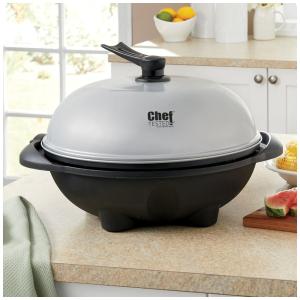 Churrasqueira elétrica interna, externa testada pelo chef por, prata, MONTGOMERY WARD